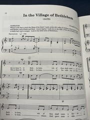 Lot Of 10 Choral Music Books “Birthday Of A King” Christmas Cantata
