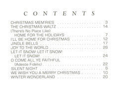 Popular Yuletide Favorites String Quartet Sheet Music 1989 Esposito Let It Snow