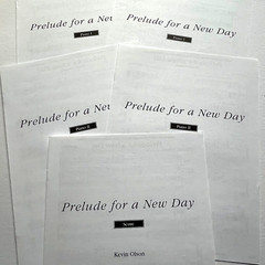 Prelude for a New Day Kevin Olson 2 Pianos/8 Hands Intermediate Piano Ensemble