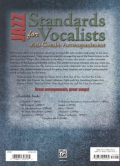 Jazz Standards for Vocalists with Combo Accompaniment – Dave Wolpe – Set of 10