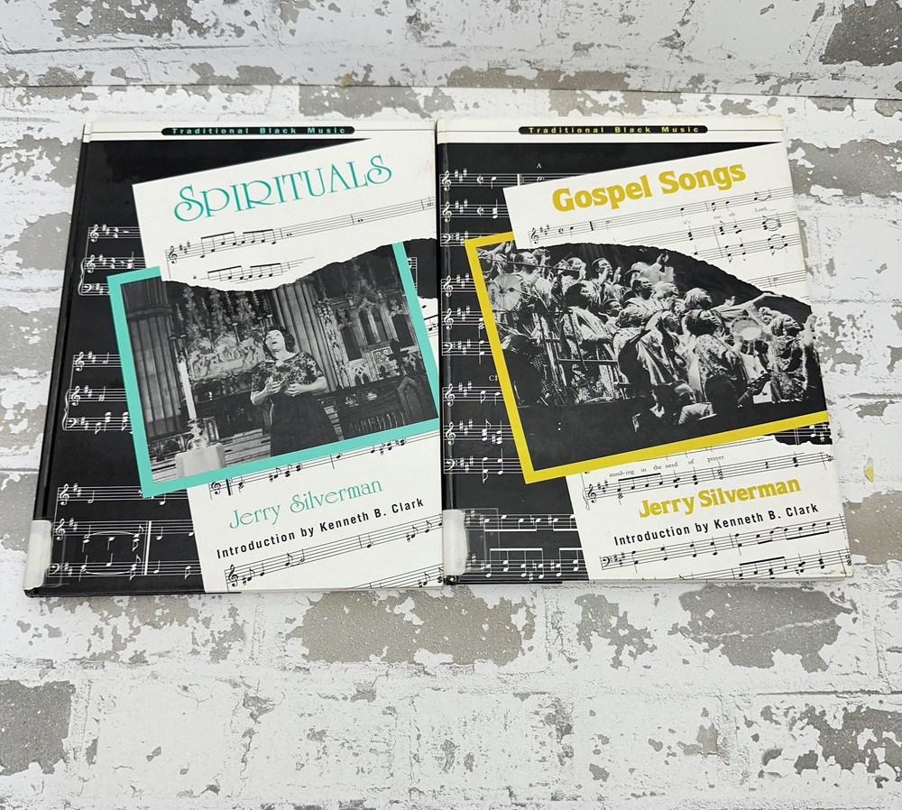 Vintage Spirituals & Gospel Songs Jerry Silverman Chelsea Piano Songbooks Lot 2