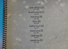 Spiral Bound HEART Songbook DOG & BUTTERFLY 8 songs 56 pgs 1979 Ann Nancy Wilson