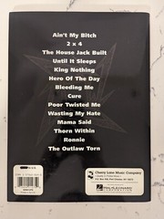 Metallica Load Tab Sheet Music