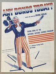 Any Bonds Today? 1941 Vintage Sheet Music By Irving Berlin