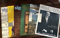 Vintage 70&rsquo;S and 80’s LOT of 35 Sheet Music Magazines