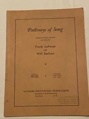1934 Pathways of Song High Voice Frank LaForge Will Earhart Sheet Music Booklet