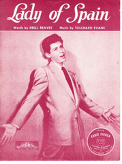 Sheet Music Lady of Spain Eddie Fisher 1944