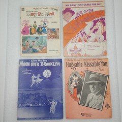 Vintage Sheet Music Lot Of 60 1950ish Show Tunes & Other Classics Great Graphics
