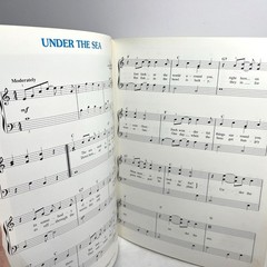 Disney The Little Mermaid Easy Piano Sheet Music Book 1989