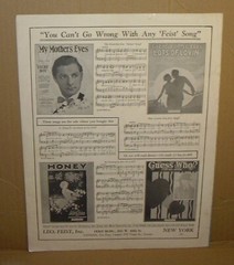 1928 Vintage Sheet Music Honey Fox Trot Song Seymour Simons Haven Gillespie