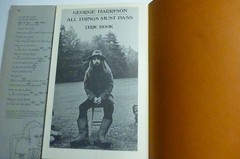 GEORGE HARRISON Songbook ALL THINGS MUST PASS Sheet Music PVG organ POSTER/LYRIC