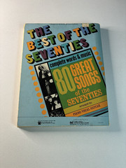 The Best of the Seventies 80 Great Songs 1976 Piano Vocal Guitar Lyrics Songbook