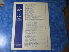 ANTIQUE THE BEATITUDES SHEET MUSIC Albert Hay Malotte LOW VOICE 1938 VGC