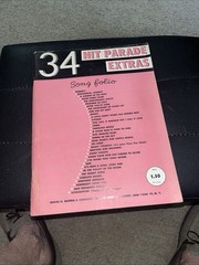 34 Hit Parade Extras Sheet Music c 1952 Big Band Jazz Age Songs Vintage Songs