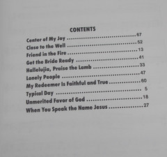 1989 The Talleys – Typical Day Songbook -Medium Voice Vocal – Word Music