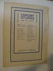 The Juggler Op 12 No 3 piano solo by N Louise Wright 1913