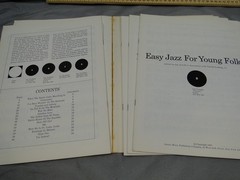 Easy Jazz for Young Folks Trumpet Trombone 1967 series 115