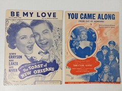 Vintage Show Tunes & Movie Sheet Music Sweet Rosie O&rsquo;Grady Oklahoma+ more Lot 13