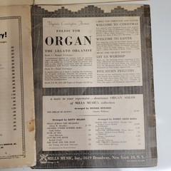 Hammond Organ Sheet Music Books Vtg 50s Lot of 6 USA Hymns Showtime