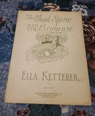 1936 Sheet Music The Wood Sprite and the Brownie Ella Ketterer