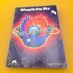🎸 Vintage Journey Sheet Music Lot Open Arms Frontiers Wheel In The Sky G+/VG+