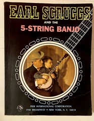 Earl Scruggs and the 5-String Banjo Peer Intl. Instruction Book W/ Insert PB