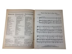vintage sheet music, titled « There&rsquo;s YES! YES! in Your Eyes » *multiple copies av