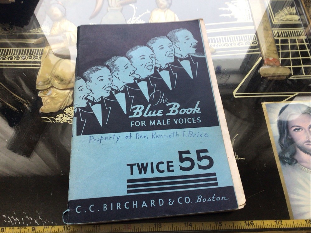 The Blue Book for Male Voices – Twice 55