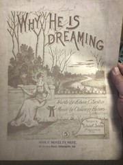 1901 Minneapolis Minnesota/Indiana Sheet Music ‘Dreaming’