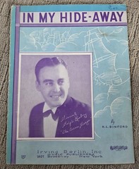 Vintage 1930 1920 Sheet Music Irving Berlin Inc. Various Artists Lot Of 12