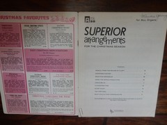 Superior Arrangements Christmas Season All Organs 1963 Charles Hansen Music A035