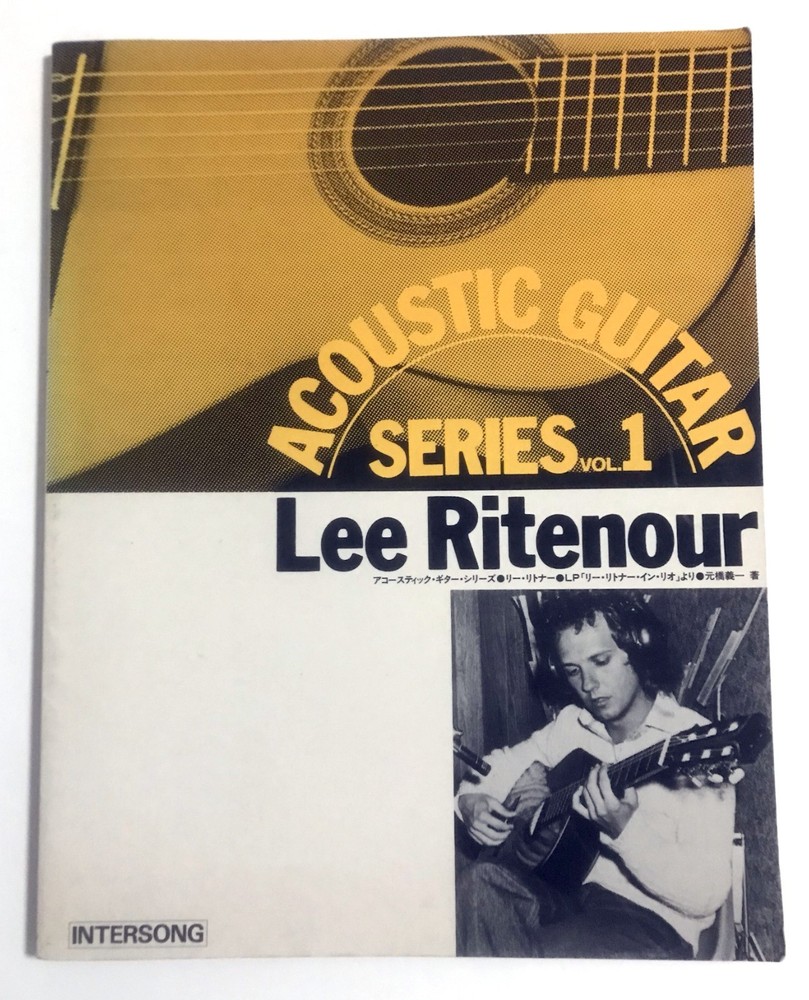 LEE RITENOUR ACOUSTIC GUITAR SCORE JAPAN TAB