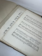 Antique Victorian Leather Bound Sheet Music Book Carrie L. Colton Many Songs