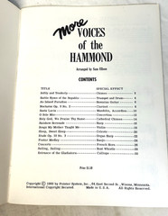 Lot of 6 Vtg Organ Sheet Music Hammond Course Cole Porter Country Classics