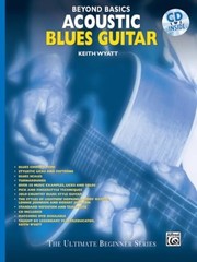 Beyond Basics Acoustic Blues Guitar Book & CD 2006 Excellent