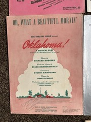 Lot of 7 Vintage Sheet Music Score Show Tunes 40&rsquo;s 50&rsquo;s 60&rsquo;s State Fair Carousel