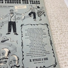 Witmark Hits Through the Years-Words and Music Complete with Guitar Chord Symbol