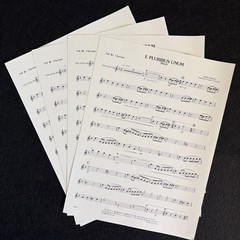 E Pluribus UNUM March Concert Band Sheet Music Complete Scores & Parts Jewell