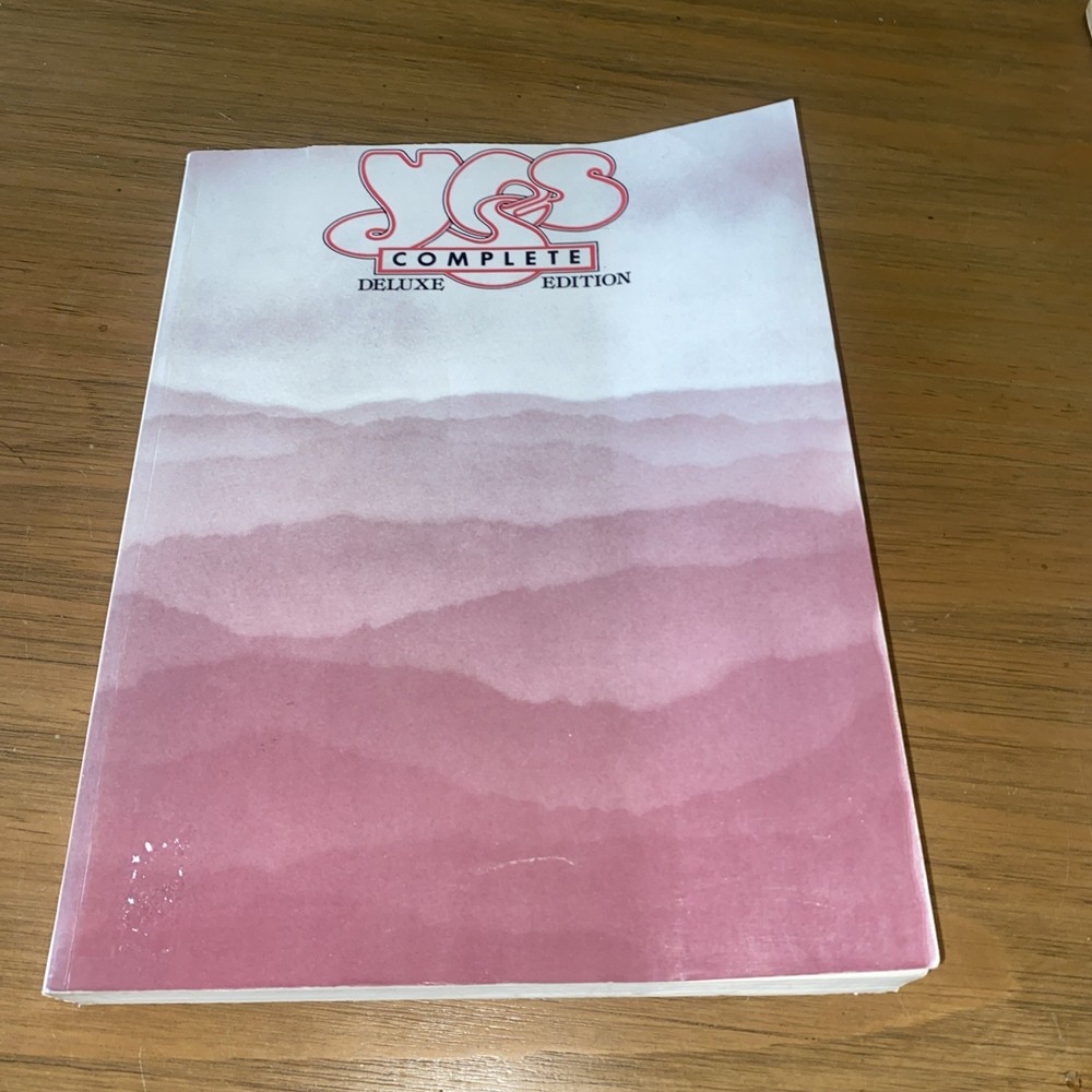Yes, Complete, Deluxe Edition Songbook 1975 Warner Bros Good