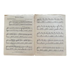 Mission Chimes 1926 Sheet Music William Francis Mission Art Piano Solo Bells