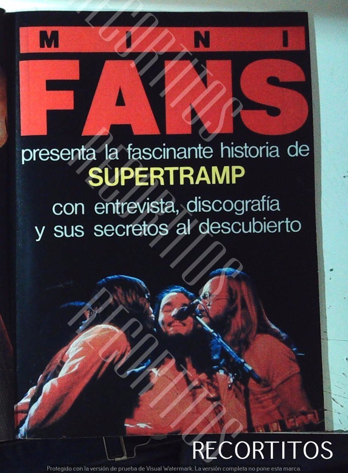 clippings supertramp super tramp Davies, Roger Hodgson, Richard Palmer-James and