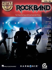 Rock Band Guitar Play-Along Vol 98 Notes Tab Sheet Music Songs Book CD Pack