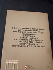 Faster Pussycat Self-titled Guitar Tab Vocal Book 1988 WITH POSTER