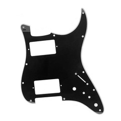 Style Model Compatible Electric Guitar Pickguard PVC 11 Hole 2 Coil Split Holes