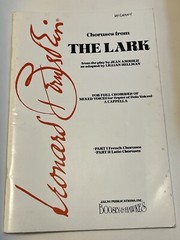Choruses From The Lark Vintage Choral Music Book Religious a cappella