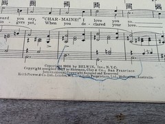 Charmaine Sheet Music from &lsquo;WHAT PRICE GLORY&rsquo; Paul Ash P/V/G 1927