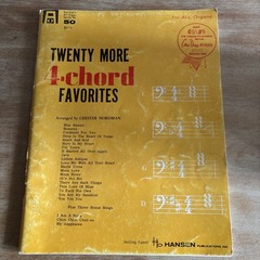 VINTAGE Twenty-4 More 4-Chord Favorites Chester Nordman Organs Hansen 1965 G249
