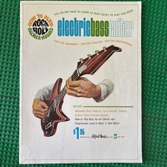 ELECTRIC BASS GUITAR MUSIC BOOK LOT MEL BAY ROGER FILIBERTO HUGHES ROCK N ROLL