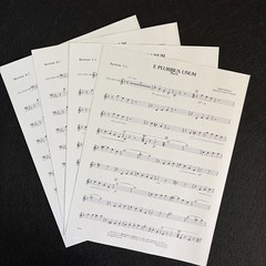 E Pluribus UNUM March Concert Band Sheet Music Complete Scores & Parts Jewell