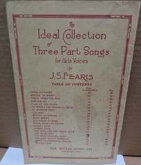 The Girls&rsquo; Glee Club Secular Songs Three Part For Female Voices Vtg Willis Music